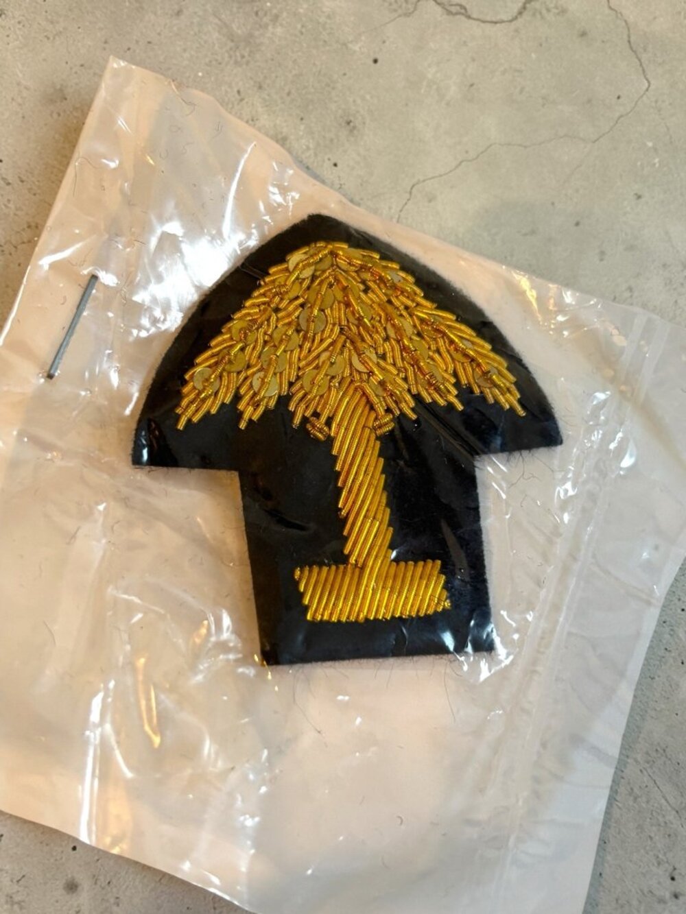 Civil War Confederate South Carolina Palm Hat Patch Cap Kepi Insignia 1.5" New